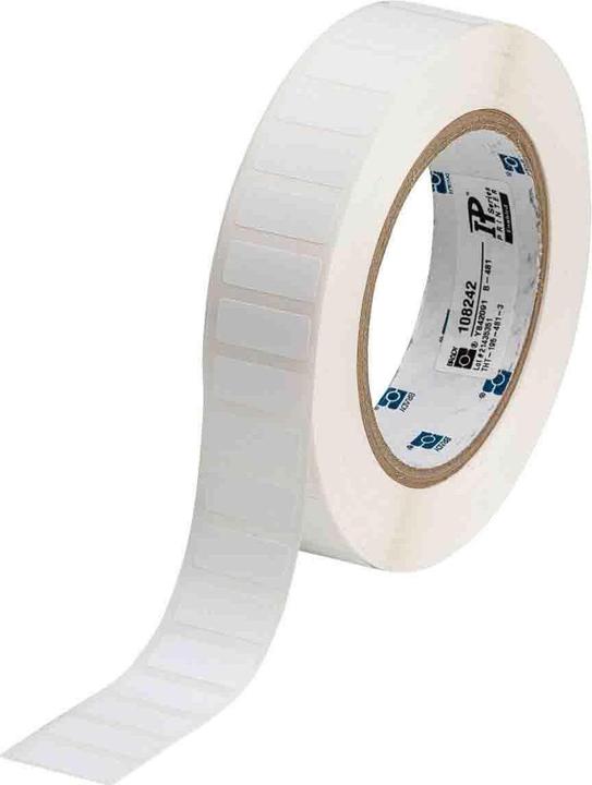 Produktbild Brady THT-195-481-3, Polyester, Weiss, matt, 22.86 x 9.53 mm, permanent (3000 E.)