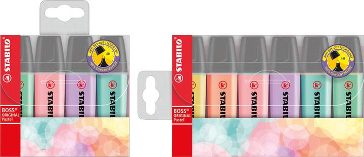 Produktbild STABILO BOSS ORIGINAL Textmarker (Sortiert, 5 mm, 15 x)