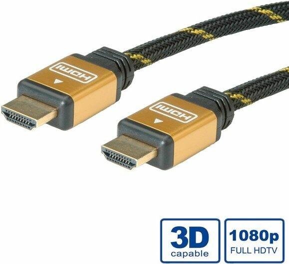Image du produit Roline HDMI (Typ A) — HDMI (Typ A) (5 m, HDMI)