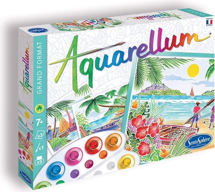 Actual product image Sentosphere Aquarellum Gm 3T Paysages Tropicaux
