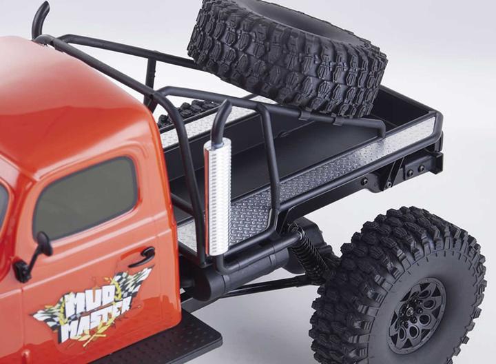 Actual product image RocHobby Scale Crawler Atlas Mud Master 4WD Red, ARTR, 1:10 (RTR Ready-to-Run)