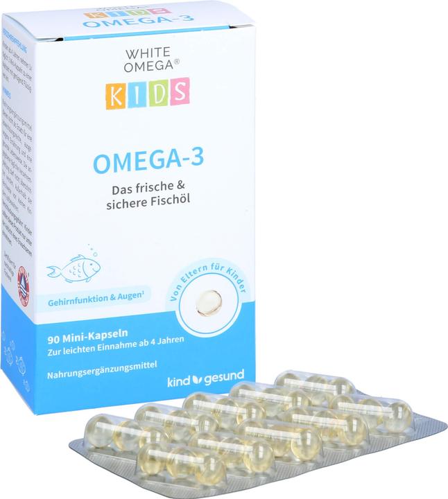 Immagine prodotto White Omega Capsule di olio di pesce per bambini (90 Pezzo/i, Pillole)
