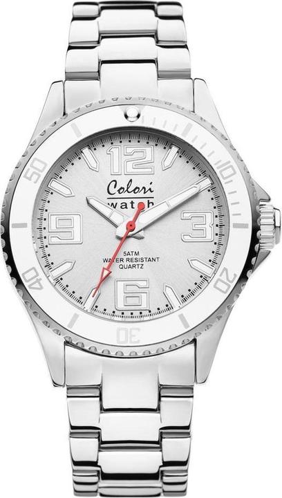 Produktbild Colori 5 -Col223 - Uhr - Silberfarben - 40 mm
