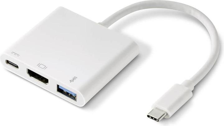 Renkforce RF-4366444 Interface Hub USB 3.2 Gen 1 (3.1 Gen 1) Type-C White (USB-C, 3 Ports)