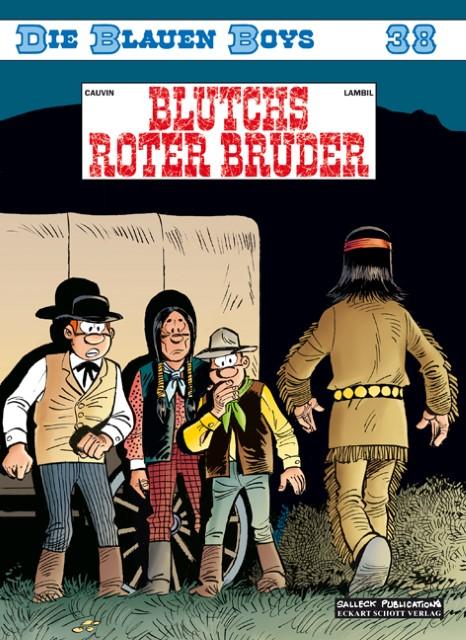 Image du produit Les Blue Boys 38. Le frère rouge de Blutch (Allemand, Raoul Cauvin, 2013)