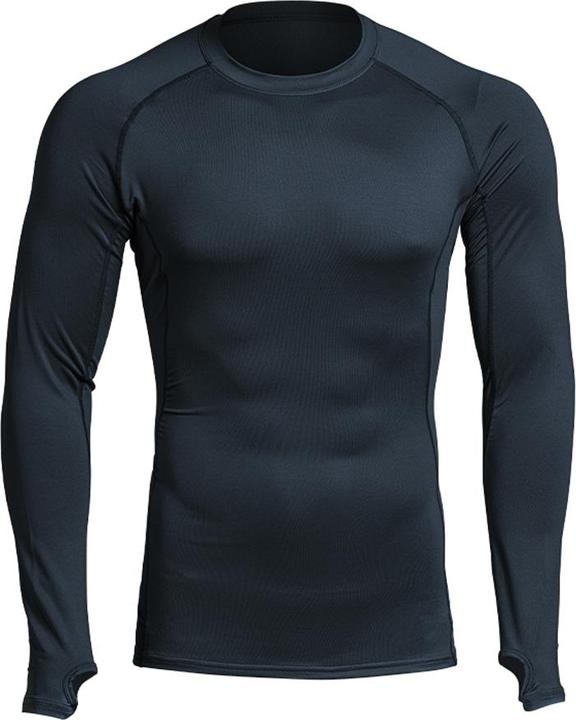 A10 Equipment Langarm Shirt THERMO PERFORMER -10°C/-20°C, navy blue