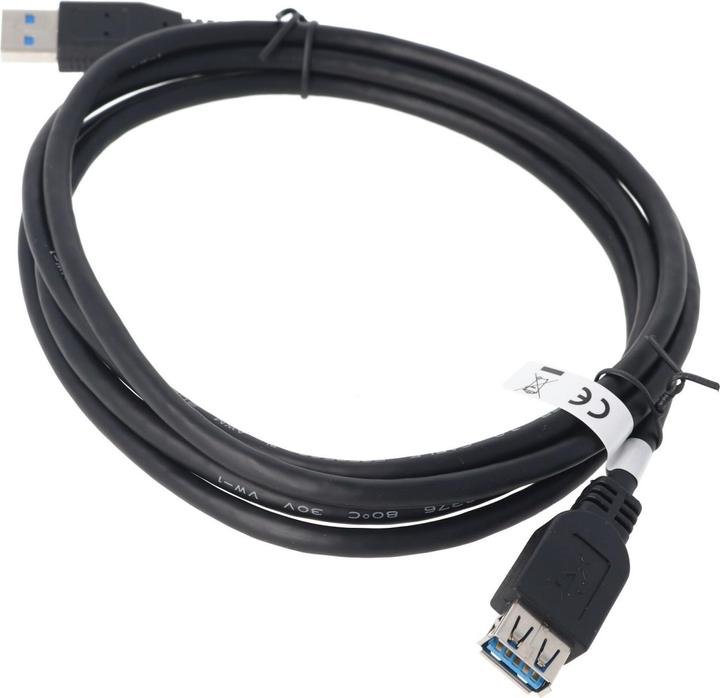 Produktbild Goobay USB 3.0 SuperSpeed Verlängerungskabel, USB 3.0 Stecker (Typ A) > USB 3.0-Buchse (Typ A) (1.80 m)