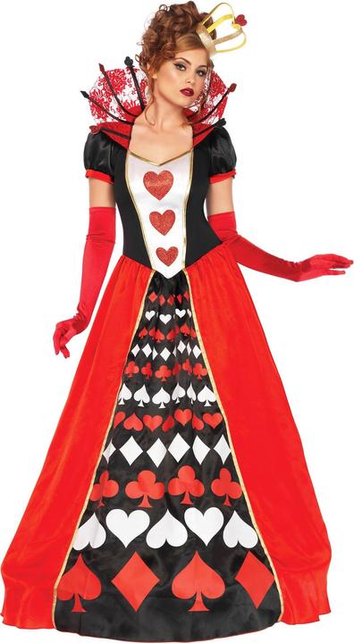 Leg Avenue Costume de la reine de coeur (L)