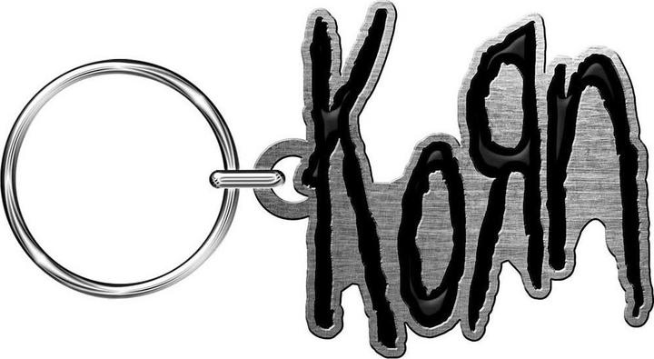 Korn Emaille Schlüsselanhänger Logo