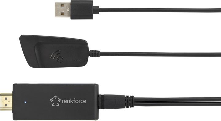 Actual product image Renkforce HDMI streaming stick (AirPlay, Miracast, DLNA)