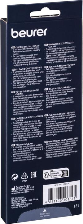 Produktbild Beurer TB 30/50 Bürstenköpfe Clean 8 Stk. (8 x)
