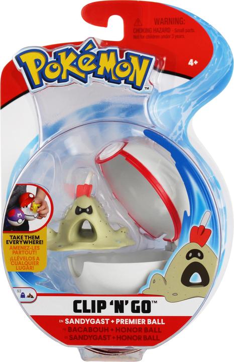 Actual product image Bandai Pokeball With 5 cm Pokemon Figure