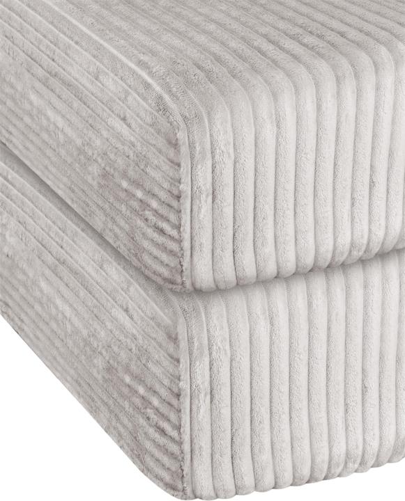 Actual product image Aspero 2 Spannbettlaken aus Streifen-Flanell Parana (200 x 200 cm)