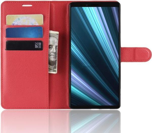 Produktbild MU Classic Litchi Leder Bookcover Series (Sony Xperia 1)