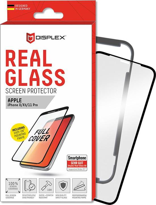 Image du produit Displex Real Glass, Full Cover Panzerglas (1 pièce(s), Apple iPhone 11 Pro)