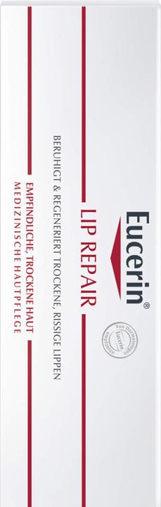 Actual product image Eucerin pH5 Lip Repair Cream, 10 g Cream (10 ml)