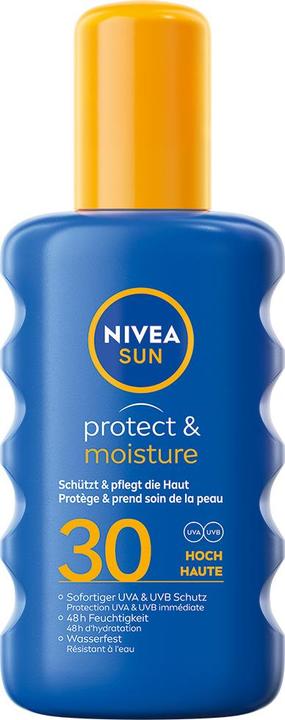 NIVEA Protect & Moisture (Sun spray, SPF 30, 200 ml, 229 g)