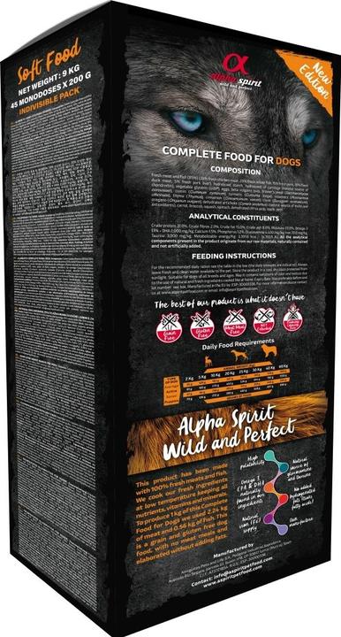 Produktbild Alpha Spirit MULTIPROTEIN wet multi food for dogs 9kg (Adult, 9000 g)