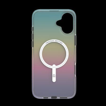 Productafbeelding Zagg Milan Snap MagSafe iPhone 16 Plus hoesje - Iridescent (Apple iPhone 16 Plus)