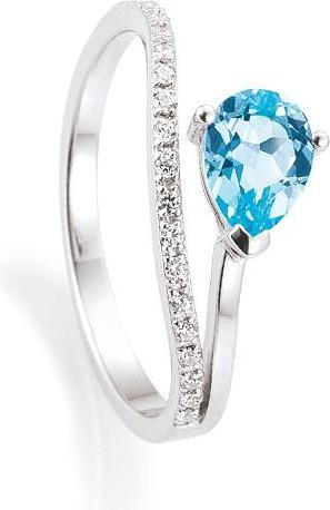 Produktbild Breuning RING - ED.TOP.HELL/Brill. 0,124 Ct. H/si (52, 585/14 K Gold)