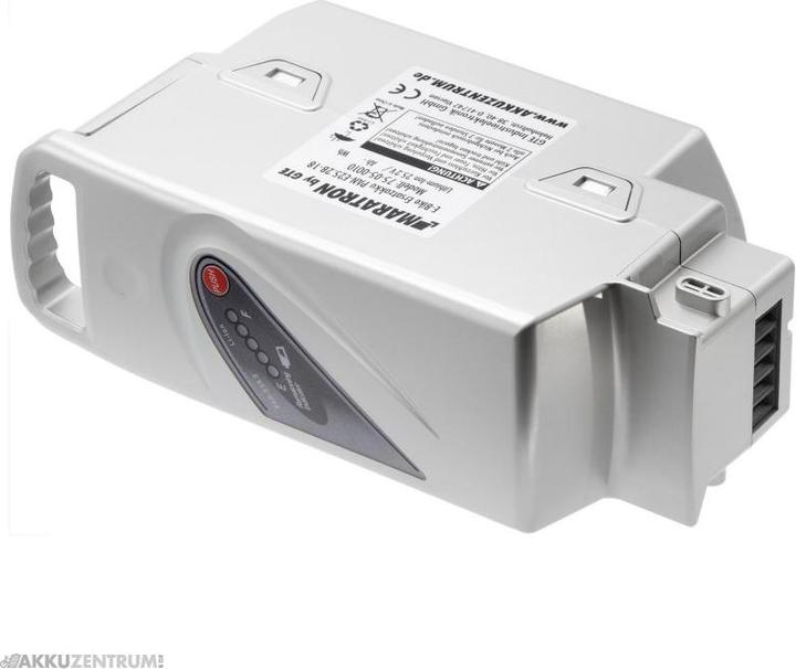 Panasonic E-Bike Akku Maratron Ersatz-Akku für 26V 13Ah silber - Sattelrohr (333 Wh, E-Bike battery)