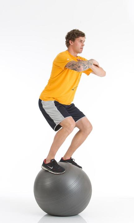 Image du produit Togu Balle de gymnastique Powerball Challenge ABS (65 cm)