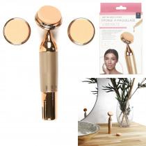 Actual product image Cosmetic Club vibrating makeup sponge and 4 refills