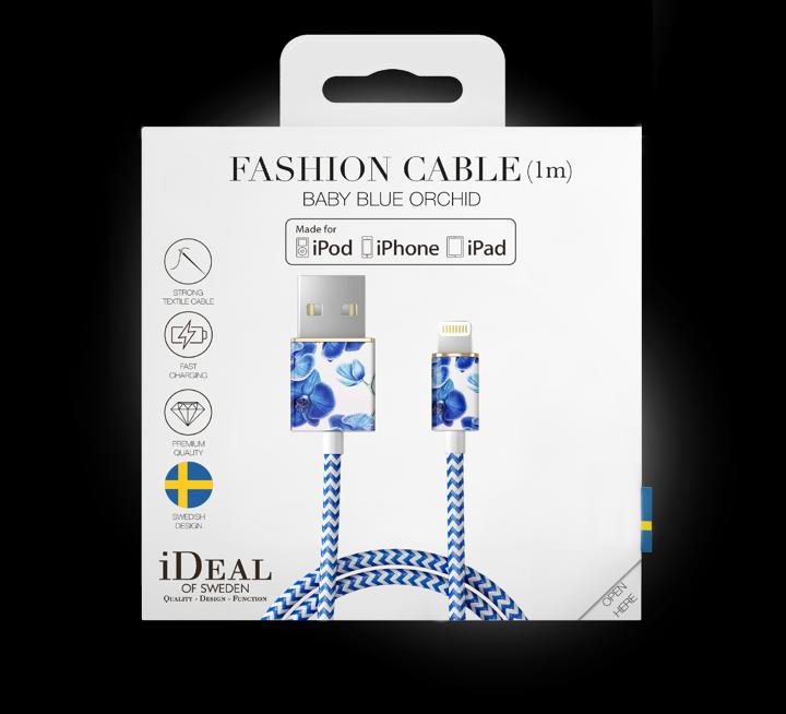 Immagine prodotto iDeal Of Sweden Baby Blue Orchid (1 m, USB 2.0)