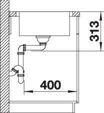 Immagine prodotto Blanco Classimo XL 6 S-IF (48 cm, 50 cm)