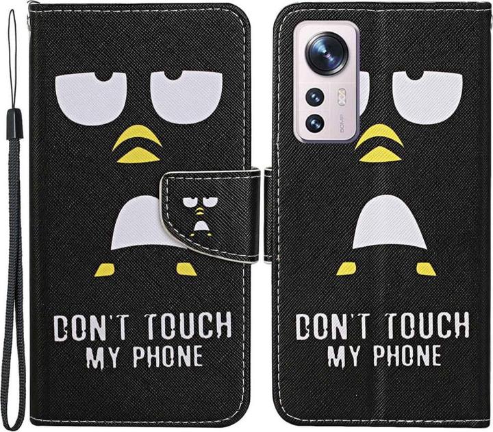 Actual product image Cover-Discount Xiaomi 12 Lite Leather Case Don't Touch (Xiaomi 12 Lite)