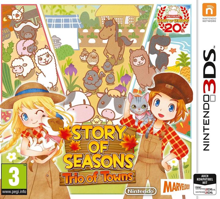Produktbild Nintendo Story of Seasons: Trio of Towns (3DS, DE)