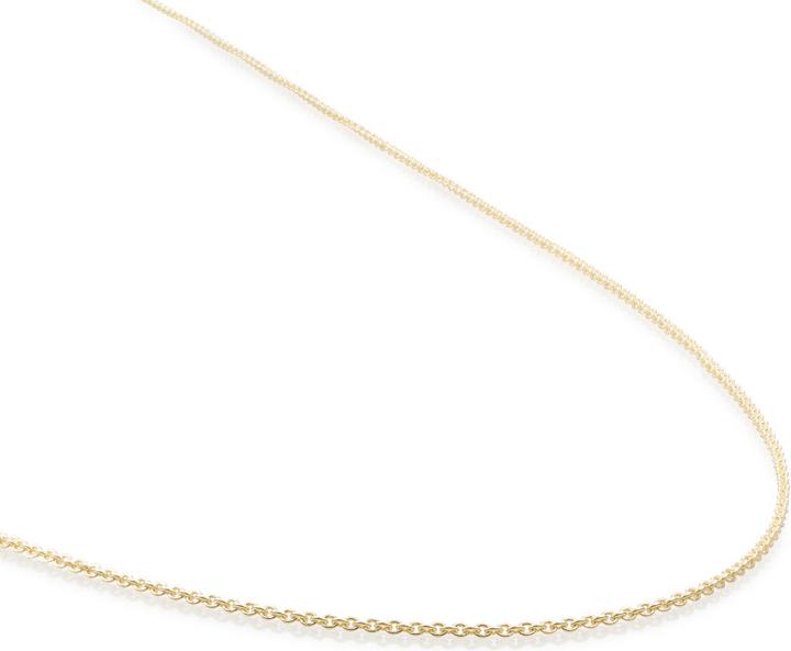 Produktbild Sparkling Jewels Anchor Chain Gold Necklace (Silber 925)
