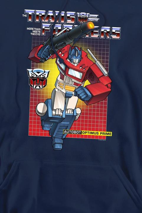 Actual product image Transformers Mens Optimus Prime Hoodie (M)