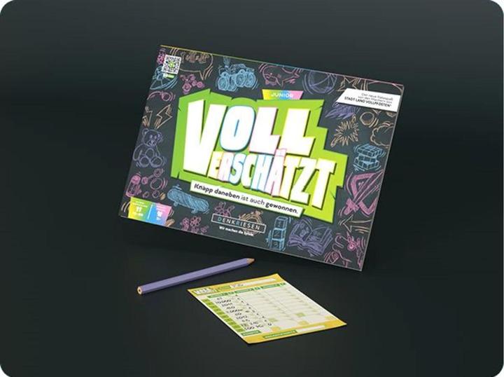 Produktbild Denkriesen VOLL VERSCHÄTZT A4-Block - Knapp daneben ist auch gewonnen. - Junior Edition (Deutsch)