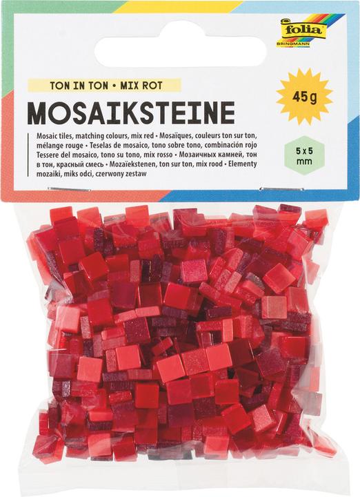 Produktbild Folia Mosaiksteine TON IN TON MIX, 45g, 5x5mm