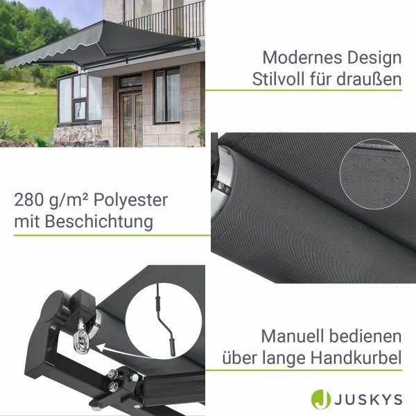 Actual product image Juskys Gelenkarmmarkise (2 m)