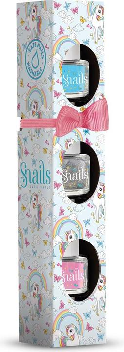 Actual product image Snails Gift set of 3 nail polish mini rainbow country (MQ6)