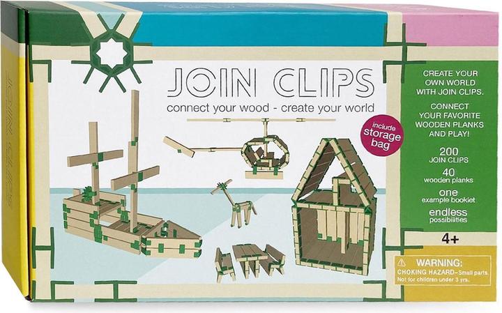 Join Clips Clips verbinden Verbindungselemente Starter-Set, 240 Stk.