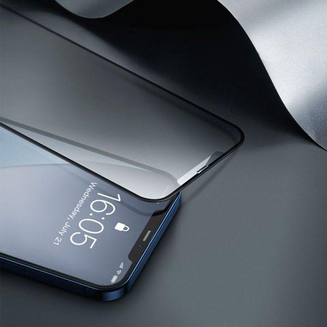 Produktbild Baseus Curved Frosted (2 Stück, Apple iPhone 12 mini)