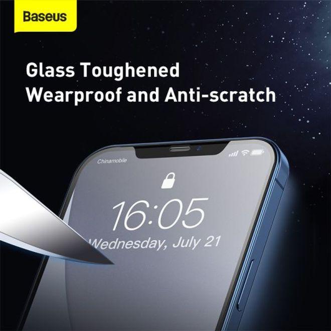 Produktbild Baseus Curved Frosted (2 Stück, Apple iPhone 12 mini)