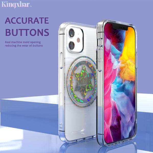 Actual product image Kingxbar Guardian Hexagram (Apple iPhone 12 Pro, Apple iPhone 12)
