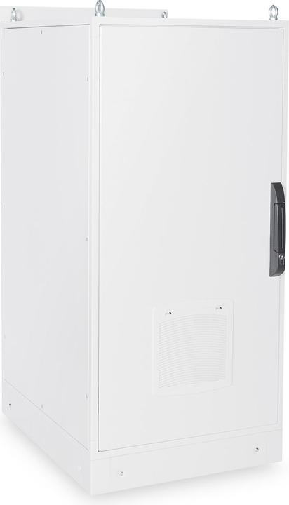 Produktbild Digitus 24HE Netzwerkschrank Indoor IP55 1300x600x800mm Hartglastür inkl. Sockel Grau RAL 7035 (24 HE, 19 Zoll Rack)