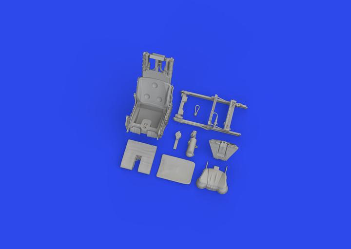 Actual product image Eduard F-35A ejection seat PRINT 1/48 TAMIYA