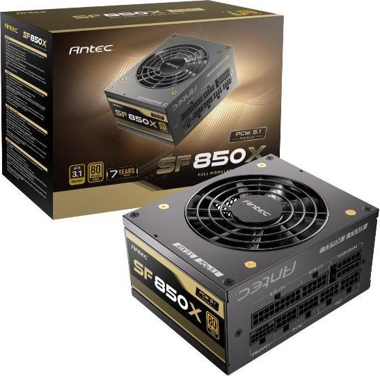 Image du produit Antec Bloc d'alimentation SF 850X SFX4.1 Modular (850W) 80+ Gold retail (850 W)