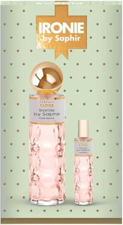 Image du produit Saphir IRONIE EDP SPRAY 200 ML + 30 ML SETS (Eau de parfum, 200 ml)