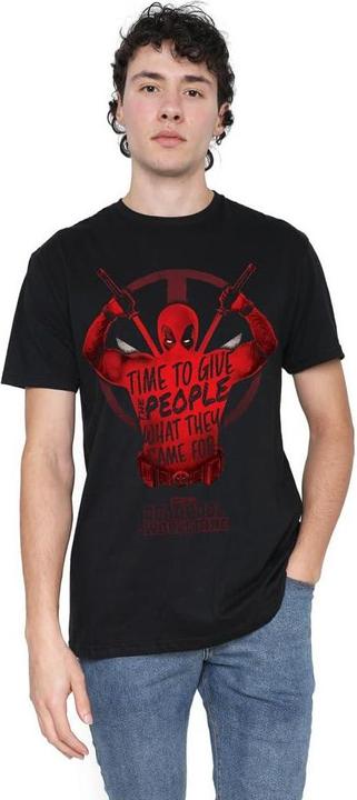 Image du produit Deadpool & Wolverine - T-shirt GIVE THE PEOPLE - Homme (S)