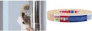 Actual product image tesa Crepe tape krepp® 4319 heavily creped light brown length 50 m width 19 mm (19 mm)