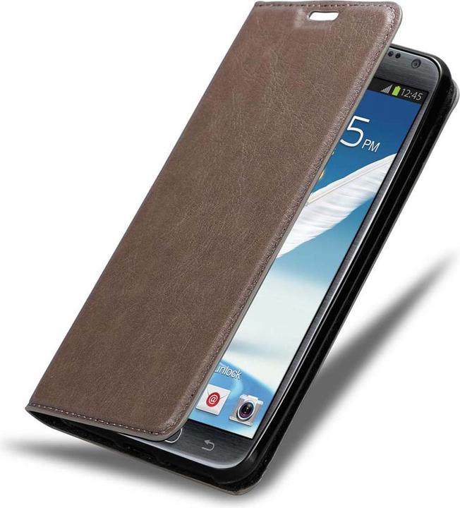 Actual product image Cadorabo Book Invisible Magnet Cover (Samsung Galaxy Note 2)