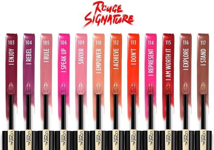 Actual product image L'Oréal Paris Rouge Signature (113 I Don`t)