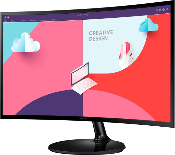 Actual product image Samsung Essential Monitor S3 S36C (1920 x 1080 pixels, 24")